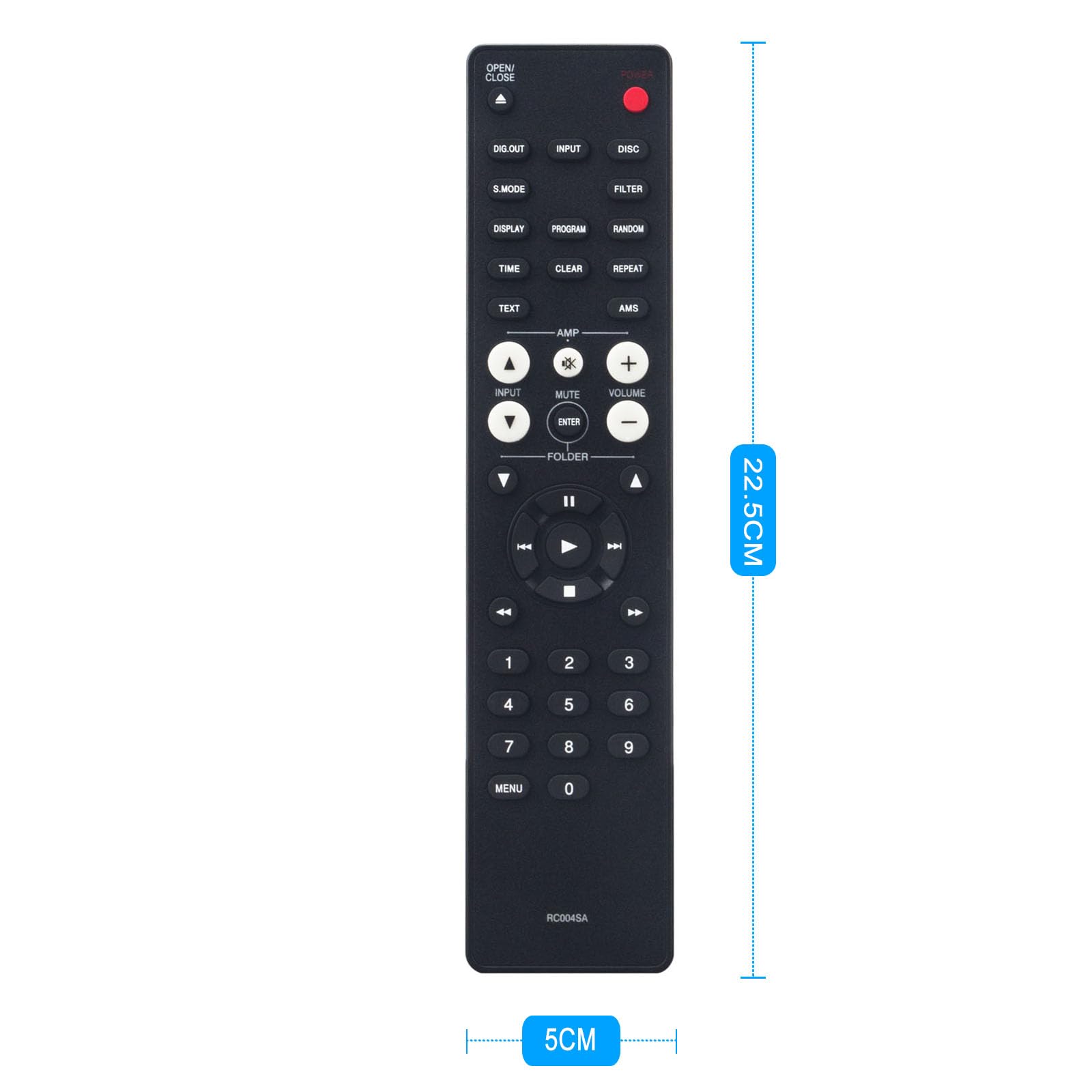 Amazon.com: RC004SA Replace Remote Control compatible with Marantz